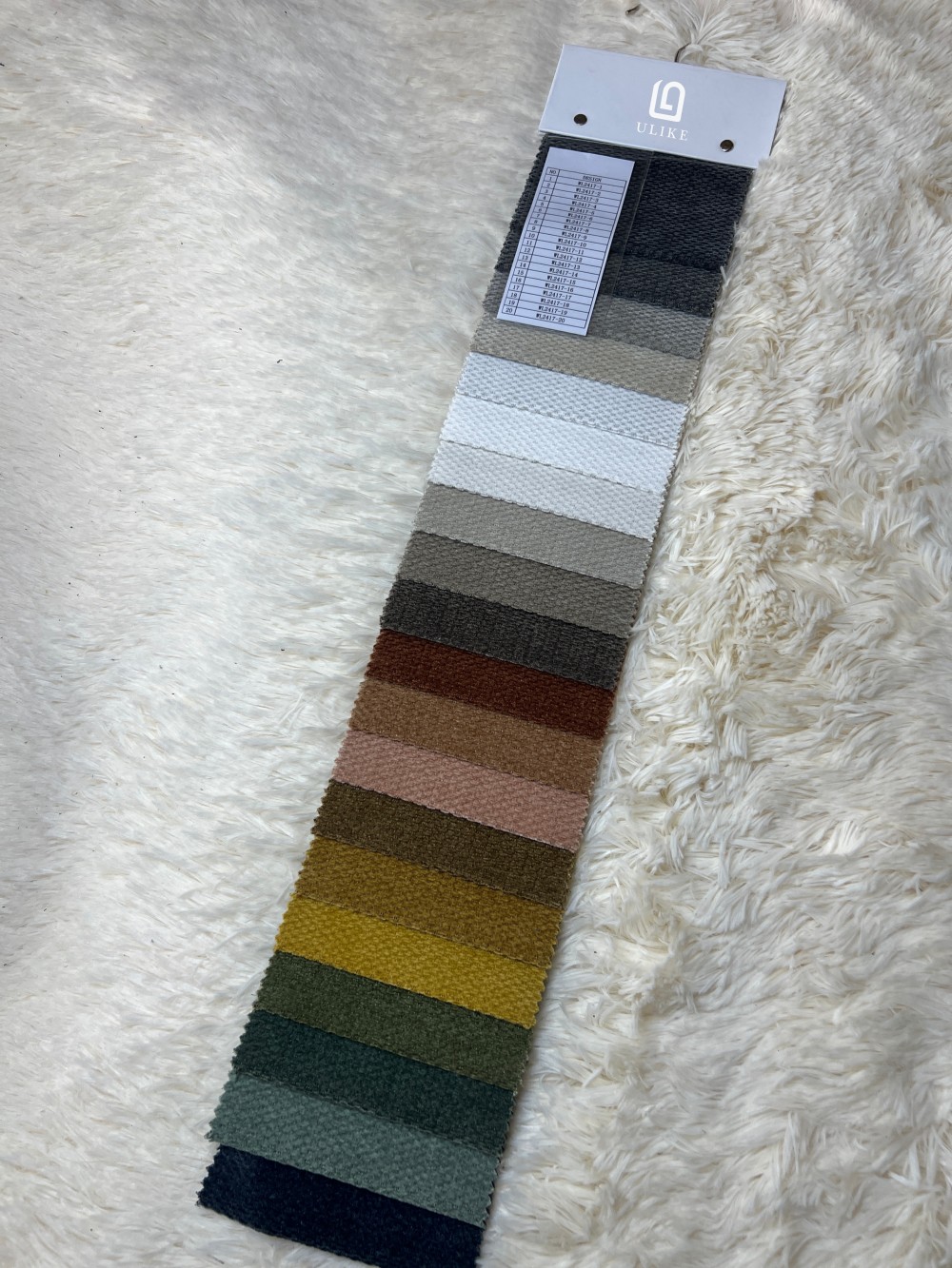 Chenille Fabric